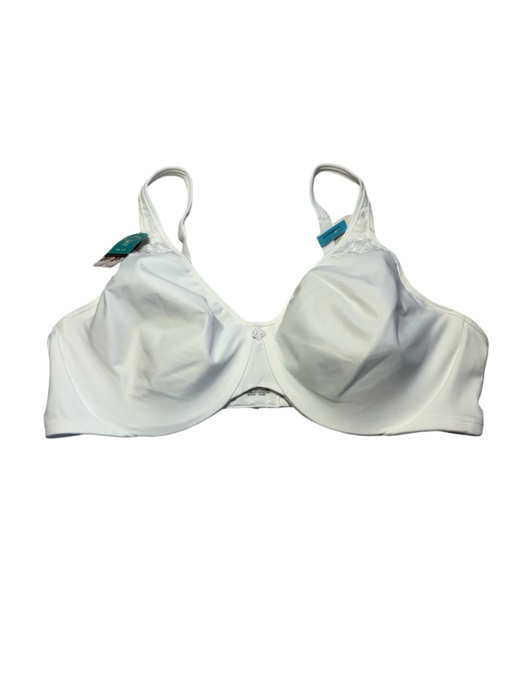 Bali White Underwire Full-Coverage Support Bra